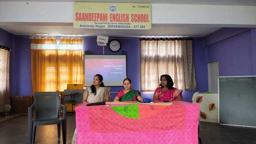 CBSE Workshop at Saandeepani English School