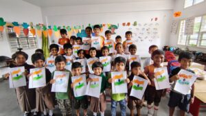 Independence day celebration in our school