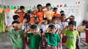 Independence day celebration in our school