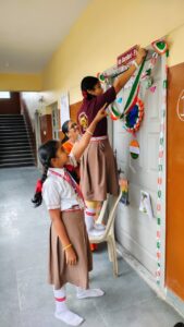 Independence day celebration in our school