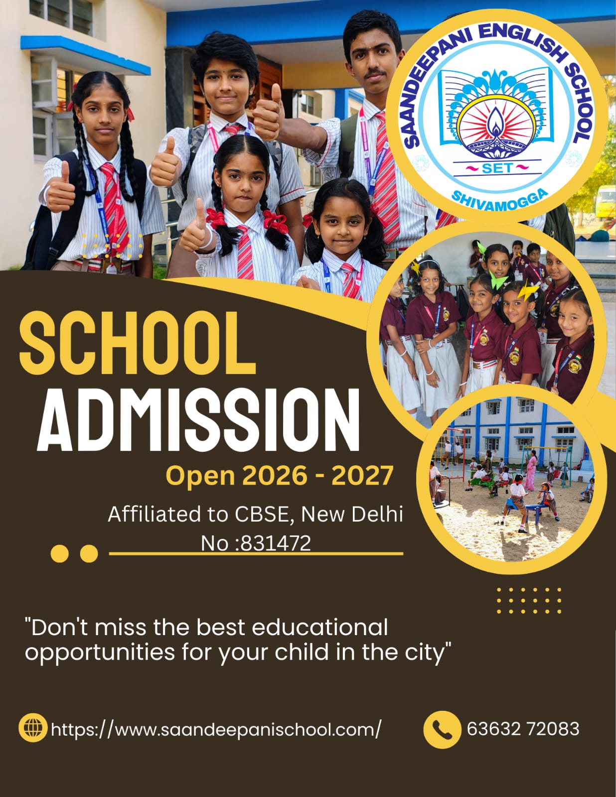 Saandeepani_CBSE_School_Admission_Open
